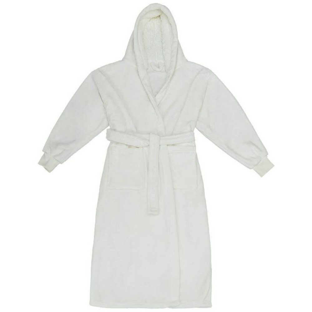 Brand Lab Unisex Adult  Cuffed Robe / Cream